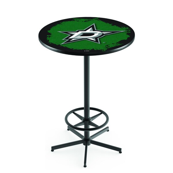 42" Black Dallas Stars Pub Table